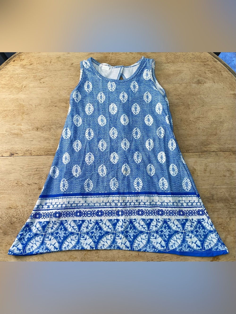 Area Code‎ 407 Girls’ Sz 7 Blue/White Sundress